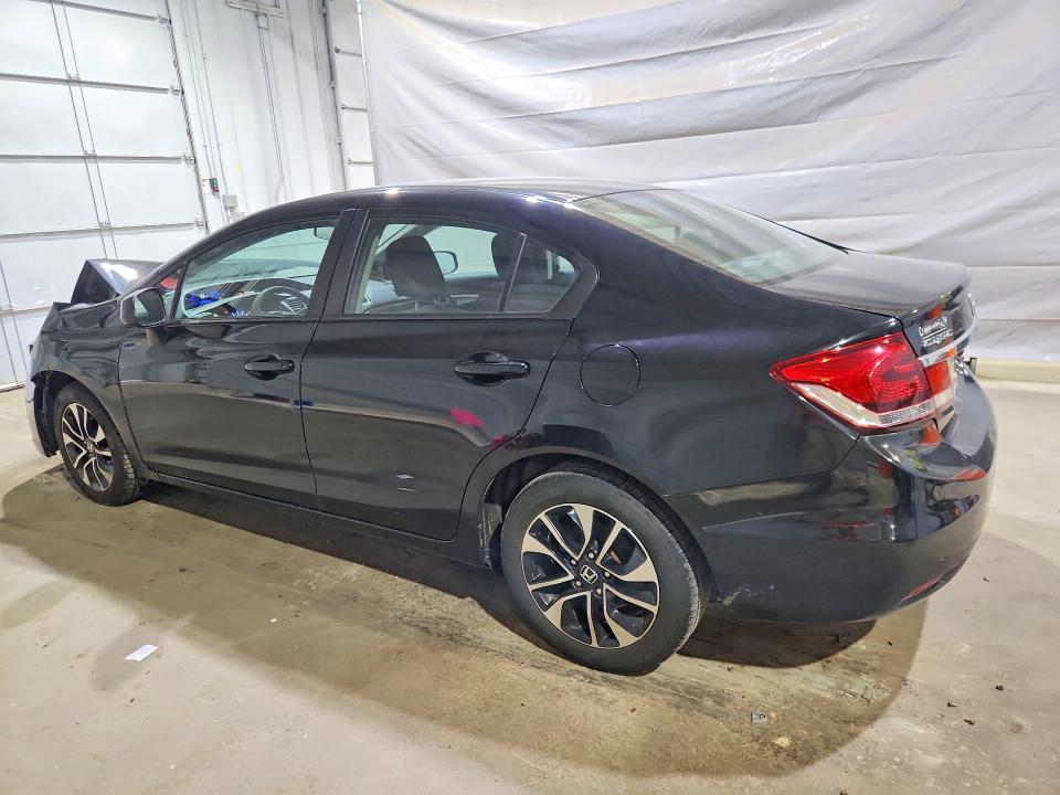 2013 Honda VIN 2HGFB2F87DH556029 COPART salvage auction — FRONT END, Ma - Cert Of Title-Reconstrctd Coll, sold $725 on 2026-07-02 (photo 2)