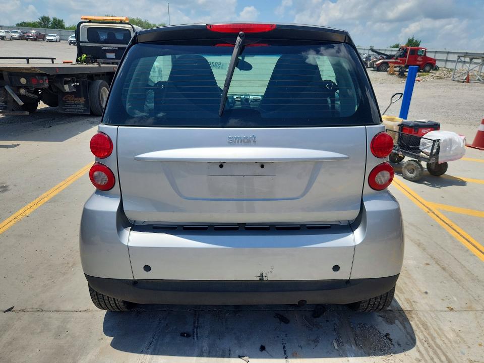 2008 Smart Fortwo VIN WMEEJ31X58K193344 COPART salvage auction — FRONT END, KY - BILL OF SALE/PART ONLY/NO TITL, sold $525 on 2026-09-10 (photo 6)