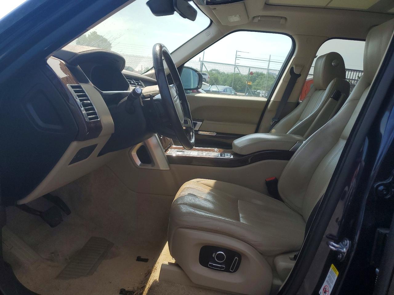 2017 Land Rover Range Rover VIN SALGS2FV8HA376435 COPART salvage auction — Minor Dent/Scratches, MD - CERTIFICATE OF TITLE, sold $3,650 on 2026-07-03 (photo 7)