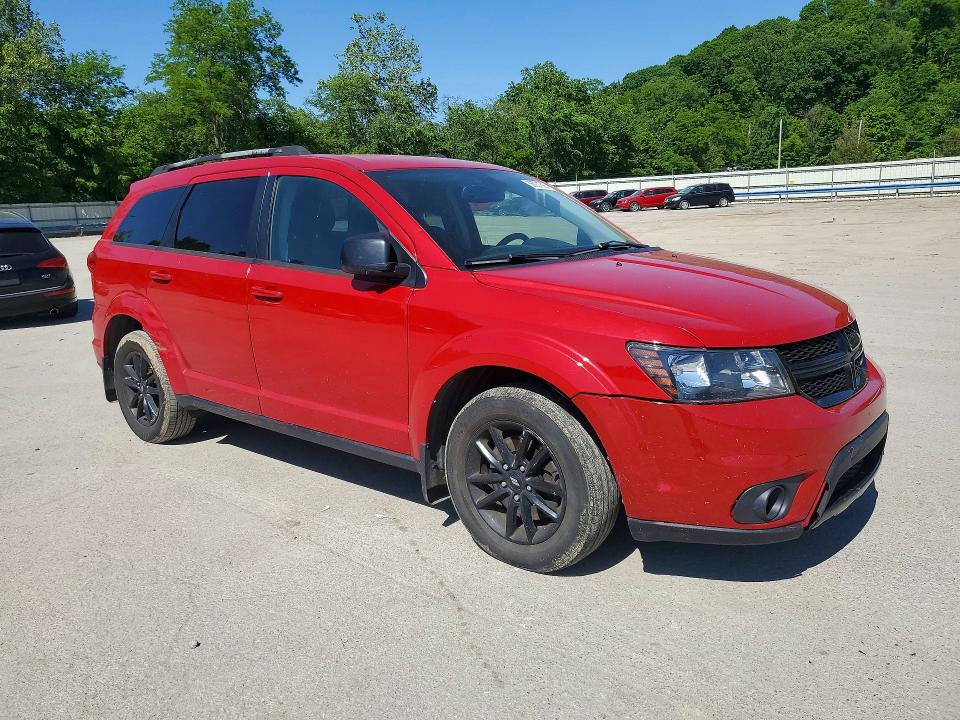 2019 Dodge Journey VIN 3C4PDCBB4KT861187 COPART salvage auction — ENGINE BURN, PA - CERTIFICATE OF SALVAGE, sold $100 on 2026-07-23 (photo 4)