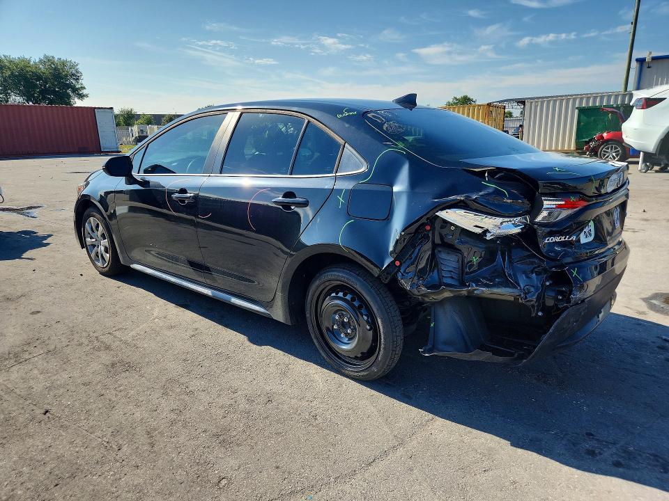 2022 Toyota Corolla VIN 5YFEPMAE2NP334837 COPART salvage auction — REAR END, Fl - Cert Of Title Slvg Rebuildable, sold $5,400 on 2026-07-16 (photo 2)