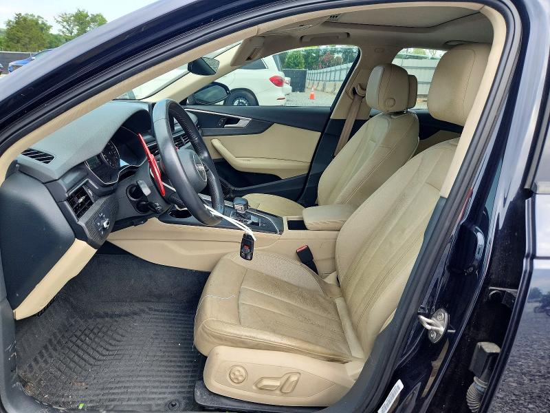 2017 Audi A4 VIN WAUGNAF43HN021825 COPART salvage auction — MECHANICAL, Ga - Certificate Of Title (P), sold $4,700 on 2026-07-29 (photo 7)
