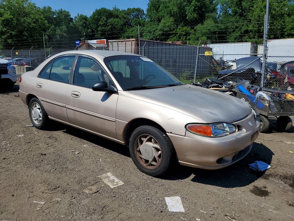 1997 Mercury Tracer VIN 1MELM13P1VW660339 COPART salvage auction — FRONT END, MD - CERT OF SALVAGE > 75% DAMAGE (P), sold $100 on 2026-07-21 (photo 4)