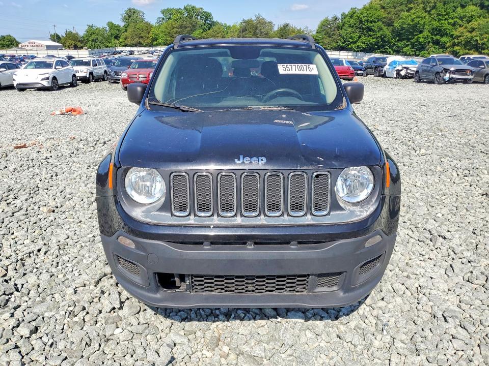 2017 Jeep VIN ZACCJBAB2HPF86227 COPART salvage auction — HAIL, Nc - Salvage Certificate Of Title, sold $775 on 2026-08-05 (photo 5)