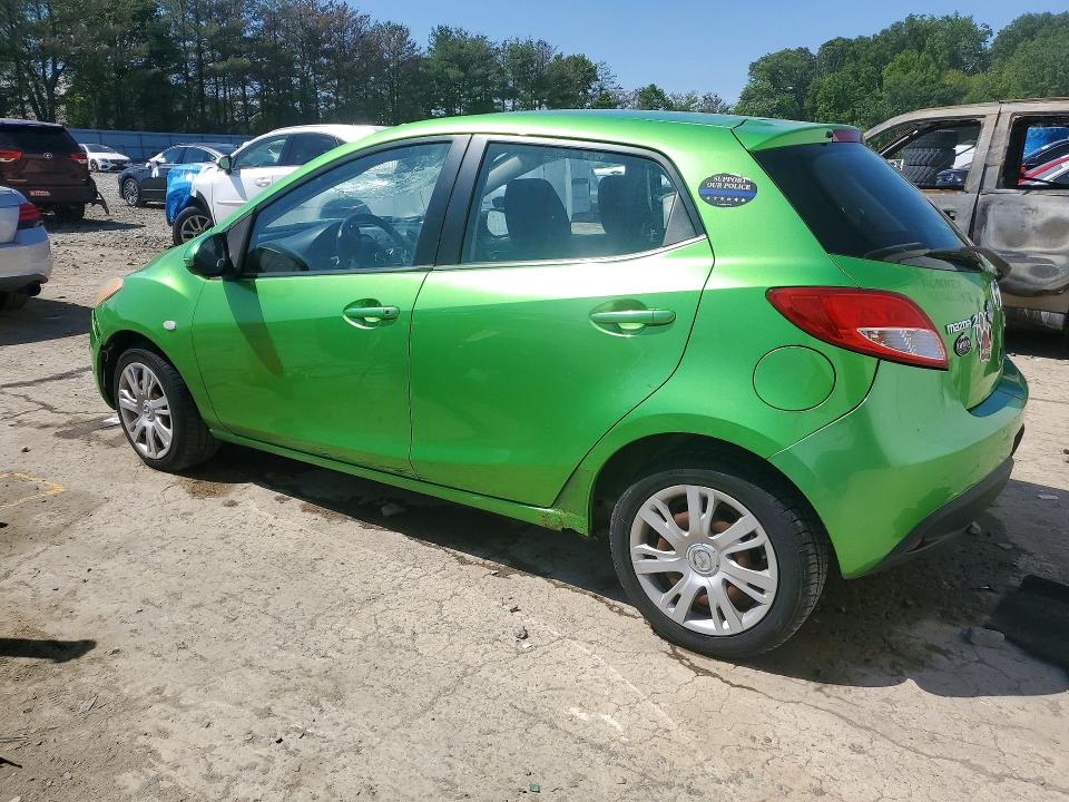2011 Mazda 2 VIN JM1DE1HZ3B0105145 COPART salvage auction — FRONT END, Nj - Cert Of Title-Salvage, sold $675 on 2026-07-15 (photo 2)