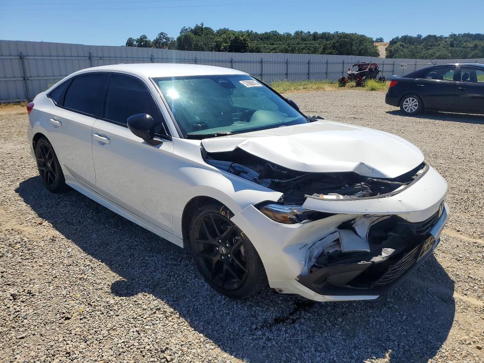2023 Honda VIN 2HGFE2F56PH551681 COPART salvage auction — FRONT END, CA - SALVAGE CERTIFICATE, sold $5,900 on 2026-07-02 (photo 4)