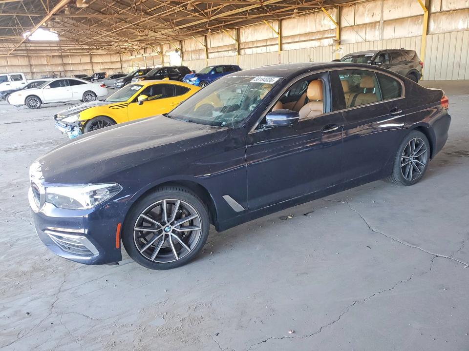 2018 BMW 5er VIN WBAJE7C55JWD49644 COPART salvage auction — MINOR DENT/SCRATCHES, Fl - Certificate Of Title, sold $4,100 on 2026-07-27 (photo 1)