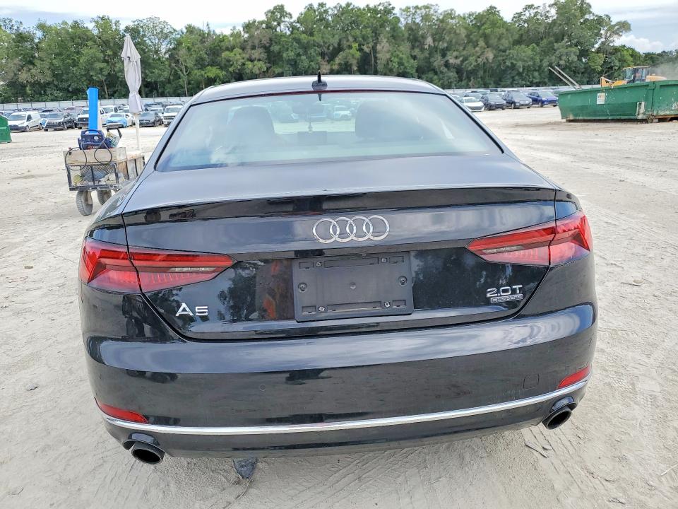 2018 Audi A5 VIN WAUPNAF57JA135042 COPART salvage auction — FRONT END, Fl - Cert Of Title Slvg Rebuildable, sold $275 on 2026-07-21 (photo 6)