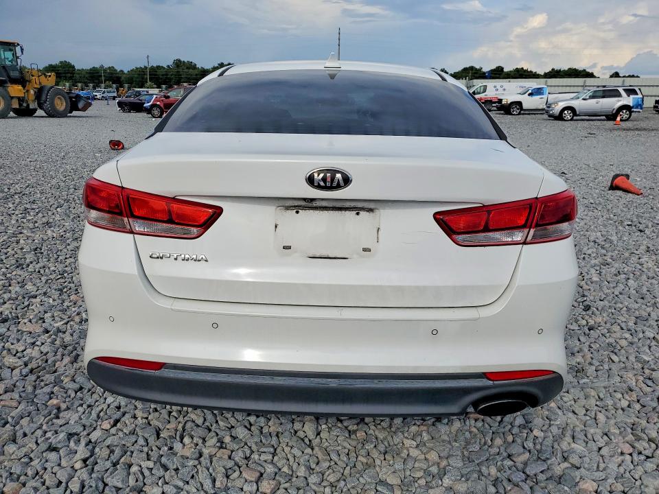 2018 Kia Optima VIN 5XXGT4L39JG271416 COPART salvage auction — MECHANICAL, FL - CERTIFICATE OF TITLE, sold $750 on 2026-07-31 (photo 6)