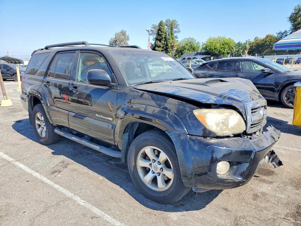 2007 Toyota 4runner VIN JTEBU14R170123467 COPART salvage auction — FRONT END, Ca - Salvage Certificate, sold $7,100 on 2026-07-31 (photo 4)