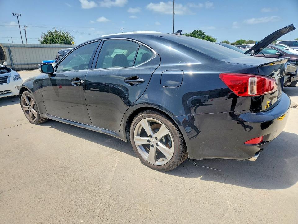2011 Lexus Is VIN JTHBE5C29B5026704 COPART salvage auction — REAR END, Tx - Certificate Of Title (P), sold $225 on 2026-07-27 (photo 2)