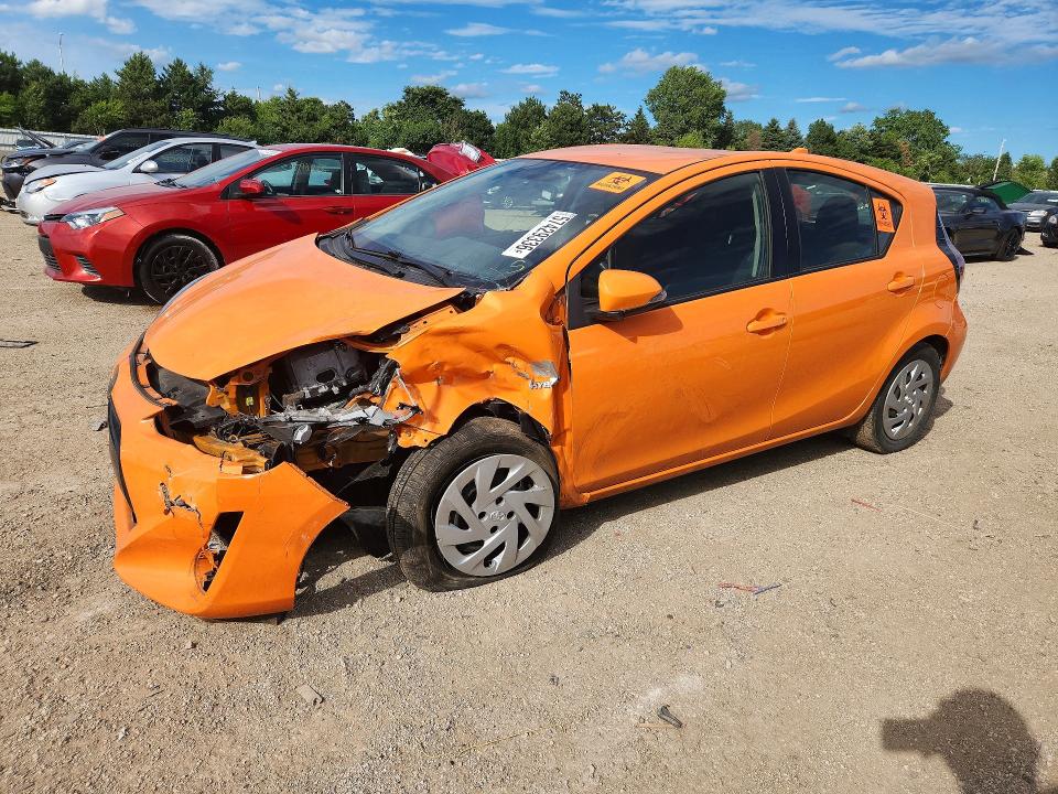 2016 Toyota VIN JTDKDTB3XG1131916 COPART salvage auction — FRONT END, IL - SALVAGE CERTIFICATE, sold $1,150 on 2026-07-28 (photo 1)