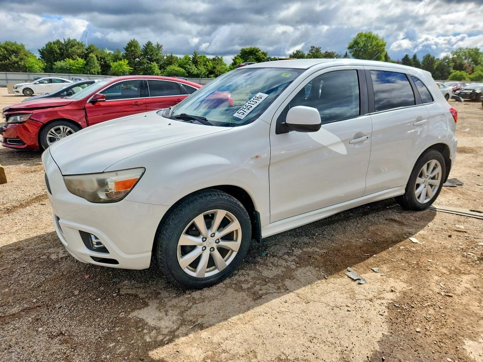 2012 Mitsubishi VIN JA4AR4AU2CZ004970 COPART salvage auction — UNDERCARRIAGE, Il - Salvage Certificate, sold $250 on 2026-07-16 (photo 1)