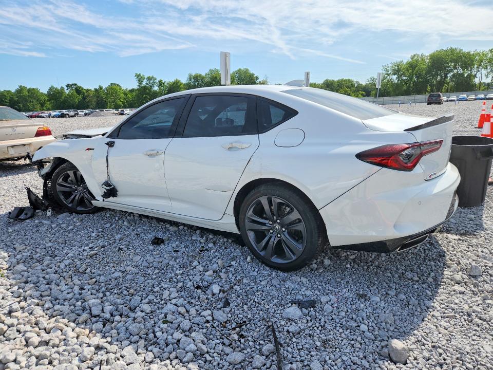 2023 Acura VIN 19UUB6F57PA005834 COPART salvage auction — FRONT END, Oh - Cert Of Title-Salvage, sold $1,400 on 2026-07-09 (photo 2)