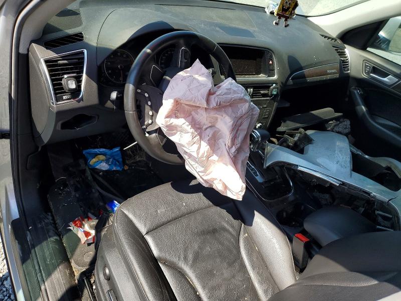 2014 Audi Q5 VIN WA1CFAFP8EA047651 COPART salvage auction — FRONT END, Nc - Salvage Certificate Of Title, sold $200 on 2026-07-23 (photo 8)