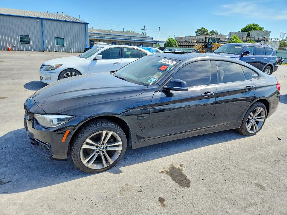 2018 BMW 4er VIN WBA4J3C57JBG97129 COPART salvage auction — STRIPPED, Ok - Certificate Of Title (P), sold $1,550 on 2026-07-31 (photo 1)
