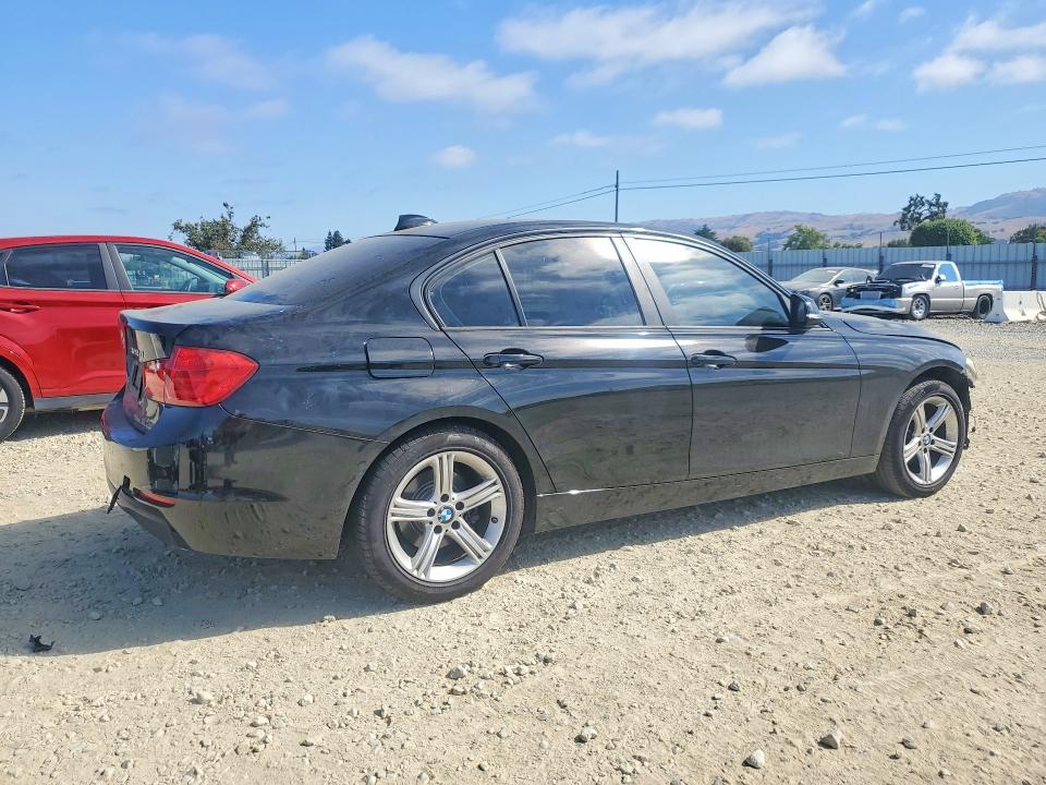 2015 BMW 3er VIN WBA3D3C5XFK157944 COPART salvage auction — FRONT END, Ca - Salvage Certificate, sold $1,850 on 2026-07-14 (photo 3)