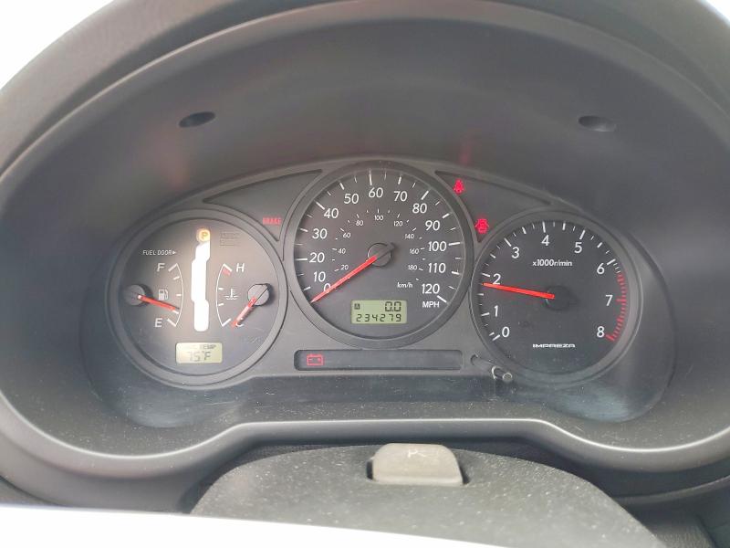 2006 Subaru Impreza VIN JF1GG67606H814611 COPART salvage auction — FRONT END, Or - Non Public Clean Title, sold $125 on 2026-07-27 (photo 9)