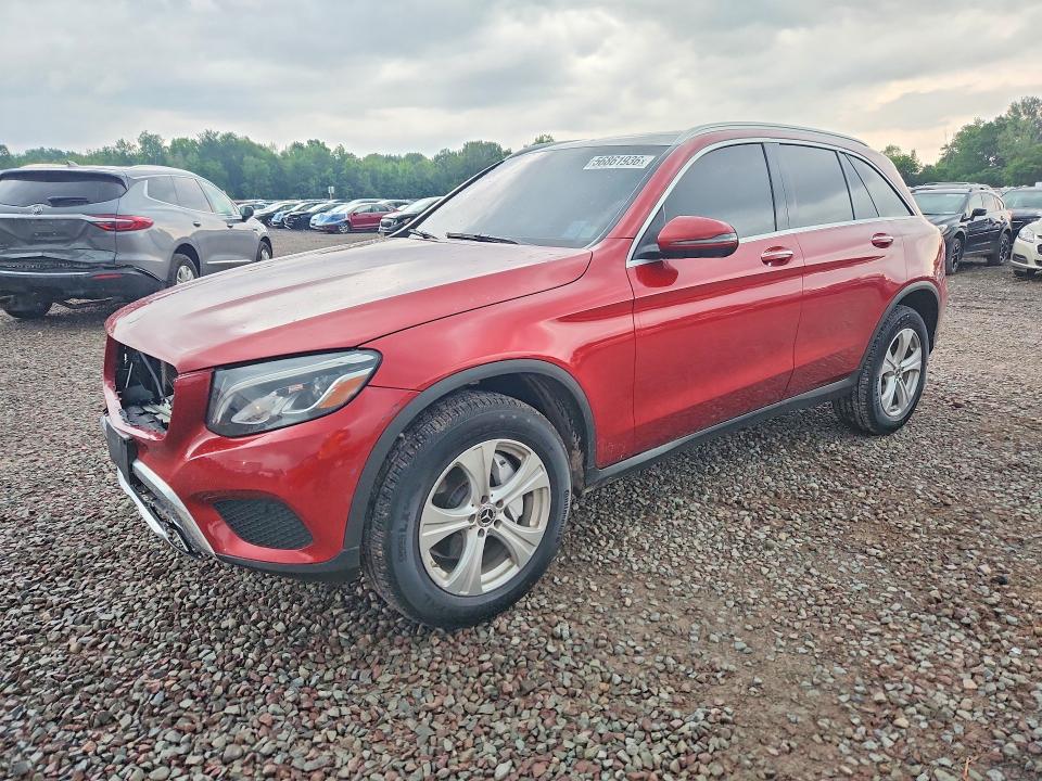 2018 Mercedes-benz Glc VIN WDC0G4KB2JV112993 COPART salvage auction — FRONT END, Ny - Mv-907A Salvage Certificate, sold $5,400 on 2026-07-20 (photo 1)