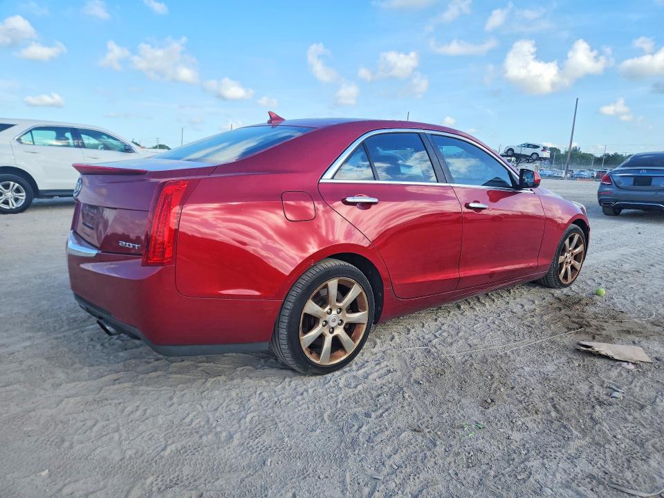 2014 Cadillac Ats VIN 1G6AG5RX8E0176107 COPART salvage auction — FRONT END, Fl - Certificate Of Title, sold $1,500 on 2026-07-02 (photo 3)