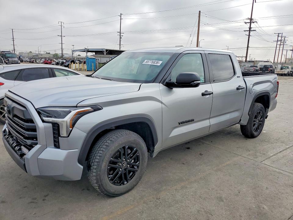 2026 Toyota Tundra VIN 5TFLA5DB4TX361682 COPART salvage auction — FRONT END, Ca - Salvage Certificate, sold $27,750 on 2026-07-20 (photo 1)