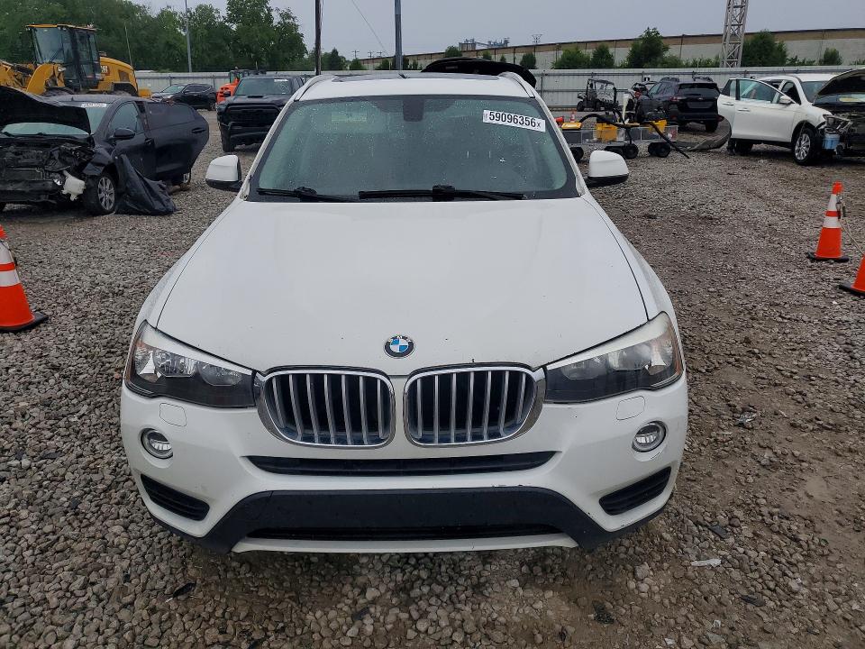 2016 BMW X3 VIN 5UXWX9C59G0D85510 COPART salvage auction — MINOR DENT/SCRATCHES, Fl - Certificate Of Title, sold $725 on 2026-07-24 (photo 5)