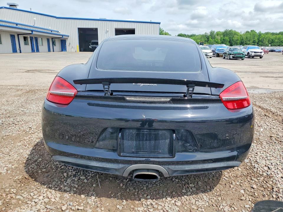2015 Porsche Cayman VIN WP0AA2A88FK161503 COPART salvage auction — FRONT END, Ny - Mv-907A Salvage Certificate, sold $15,900 on 2026-08-19 (photo 6)