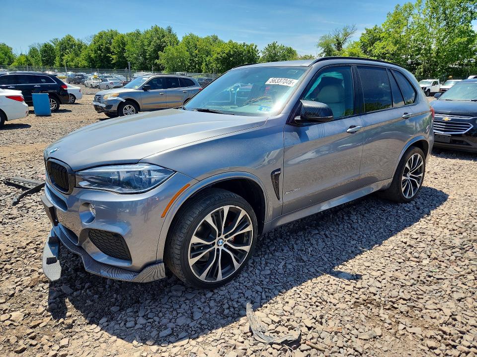 2018 BMW X5 VIN 5UXKR0C51JL075150 COPART salvage auction — SIDE, Pa - Certificate Of Salvage, sold $8,700 on 2026-07-15 (photo 1)