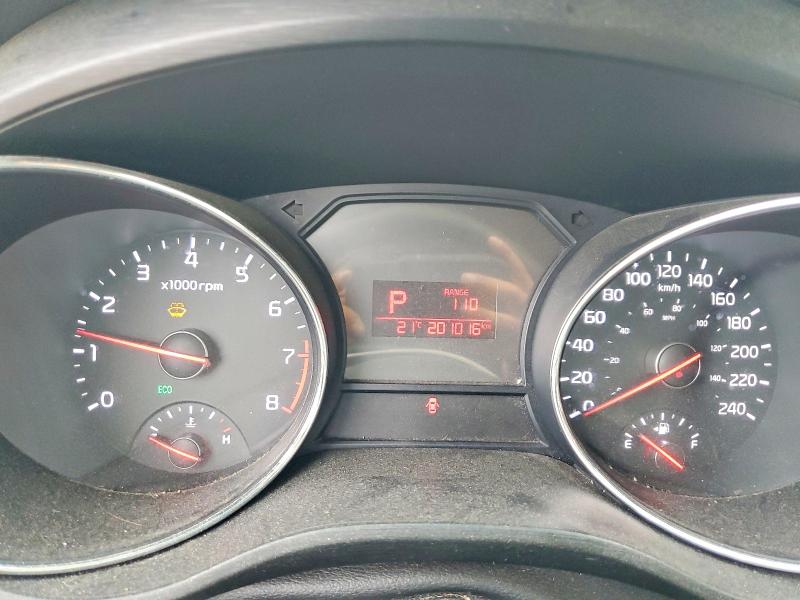 2016 Kia VIN KNDMA5C17G6221666 COPART salvage auction — MINOR DENT/SCRATCHES, On - Permit No Brand - Unfit, sold $1,450 on 2026-07-03 (photo 9)