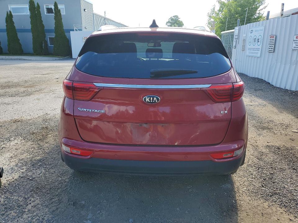 2017 Kia Sportage VIN KNDPNCAC0H7200115 COPART salvage auction — SIDE, On - Permit Salvage, sold $2,000 on 2026-07-16 (photo 6)