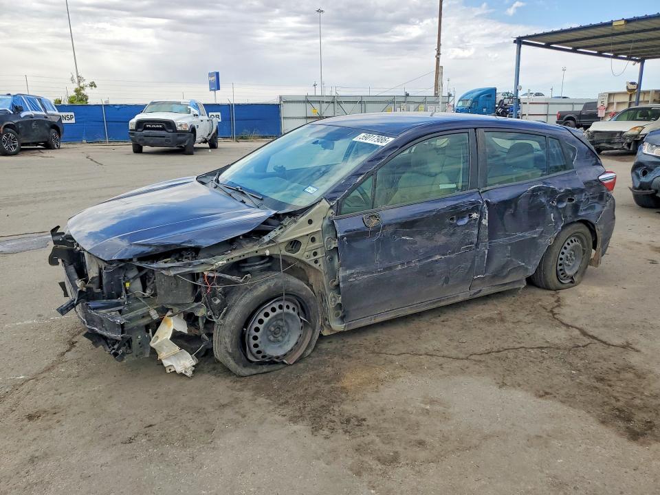 2019 Subaru VIN 4S3GTAA67K1719869 COPART salvage auction — FRONT END, Tx - Salvage Vehicle Title, sold $975 on 2026-07-24 (photo 1)