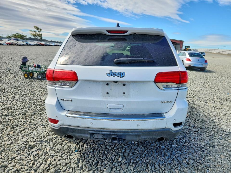 2014 Jeep Cherokee VIN 1C4RJFBGXEC518057 COPART salvage auction — FRONT END, Ca - Salvage Certificate, sold $3,100 on 2026-07-09 (photo 6)