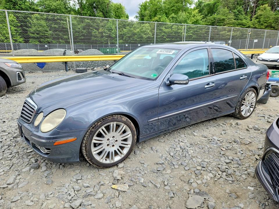2007 Mercedes-benz E-class VIN WDBUF56X87B086401 COPART salvage auction — REAR END, Md - Cert Of Salvage > 75% Damage, sold $400 on 2026-07-10 (photo 1)