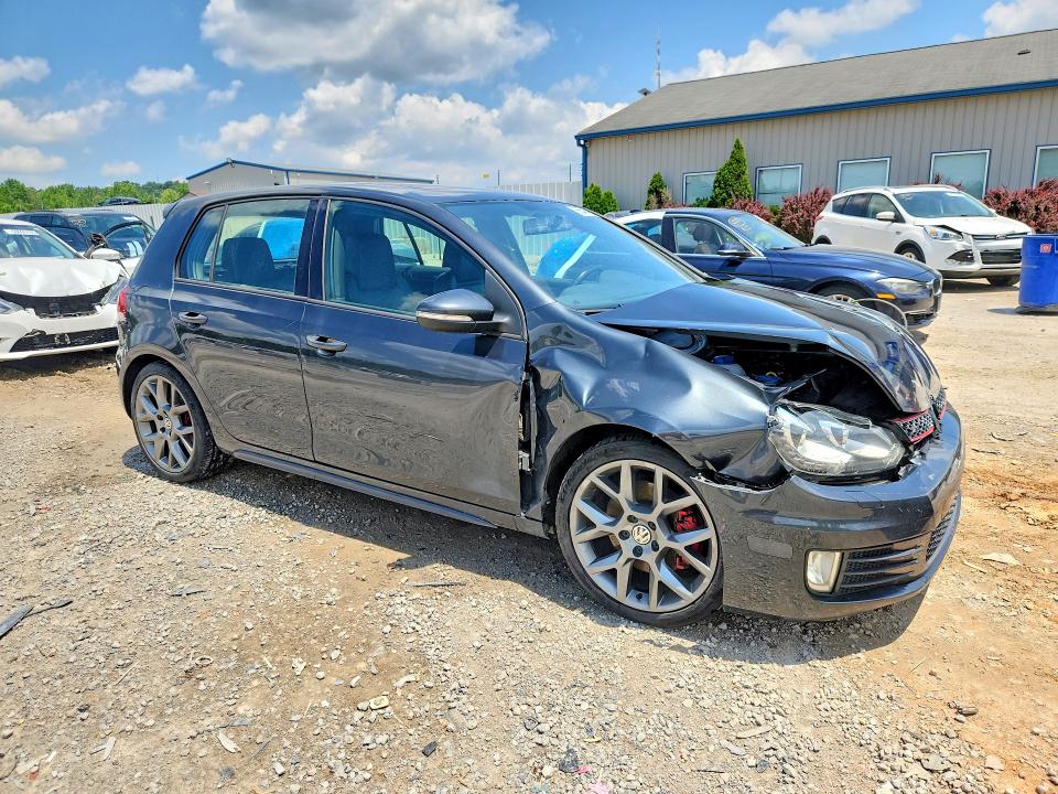 2014 Volkswagen Gti VIN WVWGD7AJ5EW006528 COPART salvage auction — FRONT END, KY - CERT OF TITLE-SALVAGE, sold $1,800 on 2026-07-27 (photo 4)