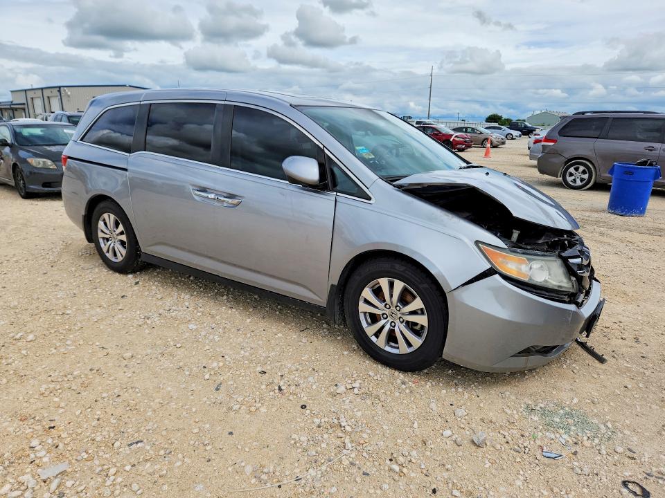 2016 Honda Odyssey VIN 5FNRL5H68GB145240 COPART salvage auction — FRONT END, Tx - Salvage Vehicle Title, sold $2,100 on 2026-07-02 (photo 4)