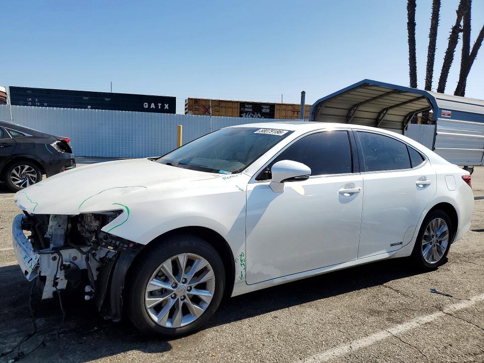 2013 Lexus ES VIN JTHBW1GG5D2016798 COPART salvage auction — FRONT END, Ca - Salvage Certificate, sold $4,950 on 2026-07-31 (photo 1)