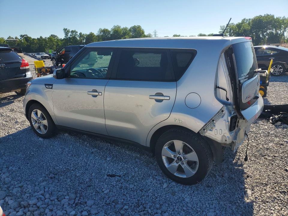 2019 Kia Soul VIN KNDJN2A28K7680600 COPART salvage auction — REAR END, Oh - Cert Of Title-Salvage, sold $2,700 on 2026-07-10 (photo 2)