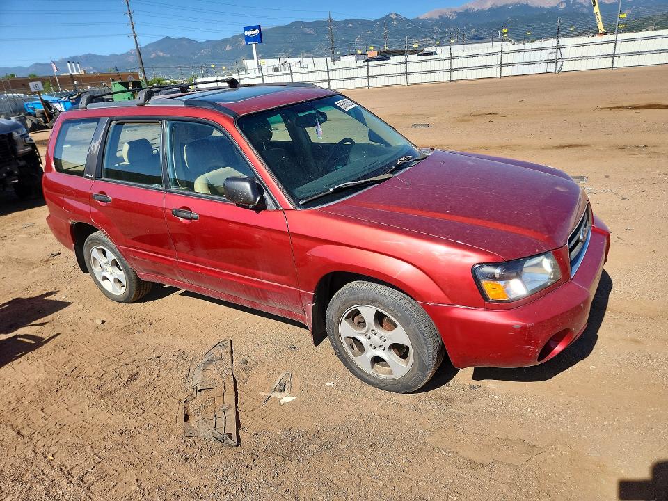 2003 Subaru Forester VIN JF1SG65623H765808 COPART salvage auction — UNDERCARRIAGE, Co - Dis/Dlr/Exp Only Clean Title, sold $275 on 2026-07-13 (photo 4)