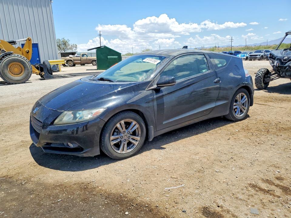 2011 Honda Cr-z VIN JHMZF1D65BS007462 COPART salvage auction — FRONT END, Az - Cert Of Title - Salvage, sold $1,200 on 2026-07-17 (photo 1)