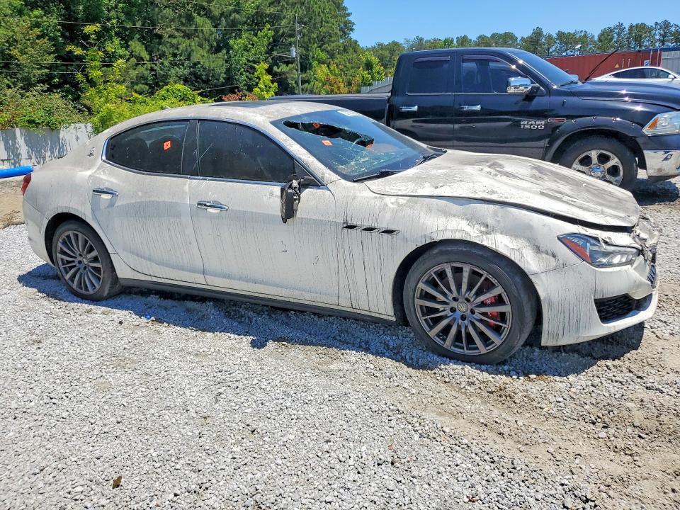 2019 Maserati Ghibli VIN ZAM57XSA8K1328257 COPART salvage auction — FRONT END, Ga - Cert Of Title-Salvage, sold $2,900 on 2026-07-20 (photo 4)
