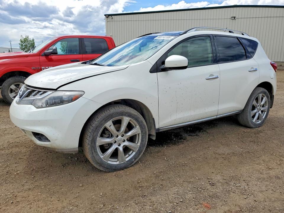 2014 Nissan Murano VIN JN8AZ1MW7EW505363 COPART salvage auction — HAIL, Ab - Bos - Active, sold $1,350 on 2026-07-03 (photo 1)