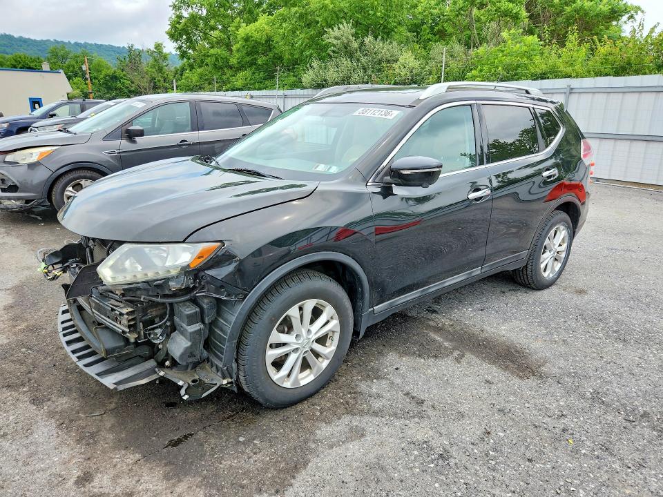 2015 Nissan Rogue VIN 5N1AT2MVXFC787653 — COPART salvage auction photo