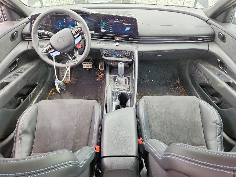 2025 Hyundai Elantra VIN KMHLW4DK0SU031657 COPART salvage auction — FRONT END, Nc - Salvage Certificate Of Title, sold $225 on 2026-07-29 (photo 8)