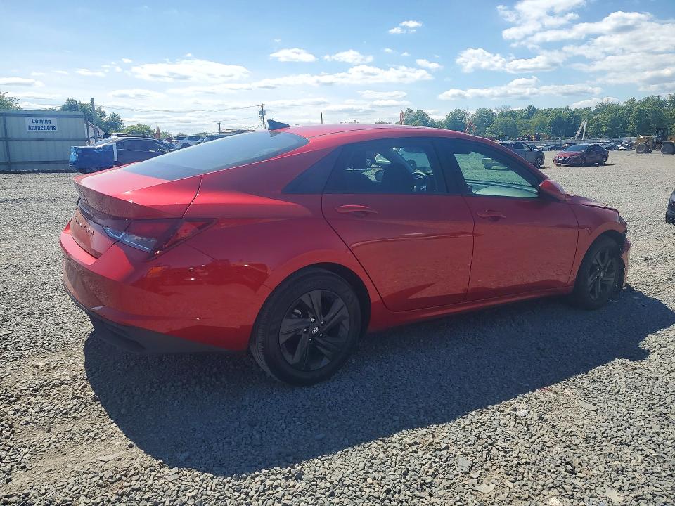 2023 Hyundai Elantra VIN 5NPLM4AG8PH118508 COPART salvage auction — FRONT END, NJ - CERT OF TITLE-SALVAGE, sold $2,450 on 2026-07-28 (photo 3)