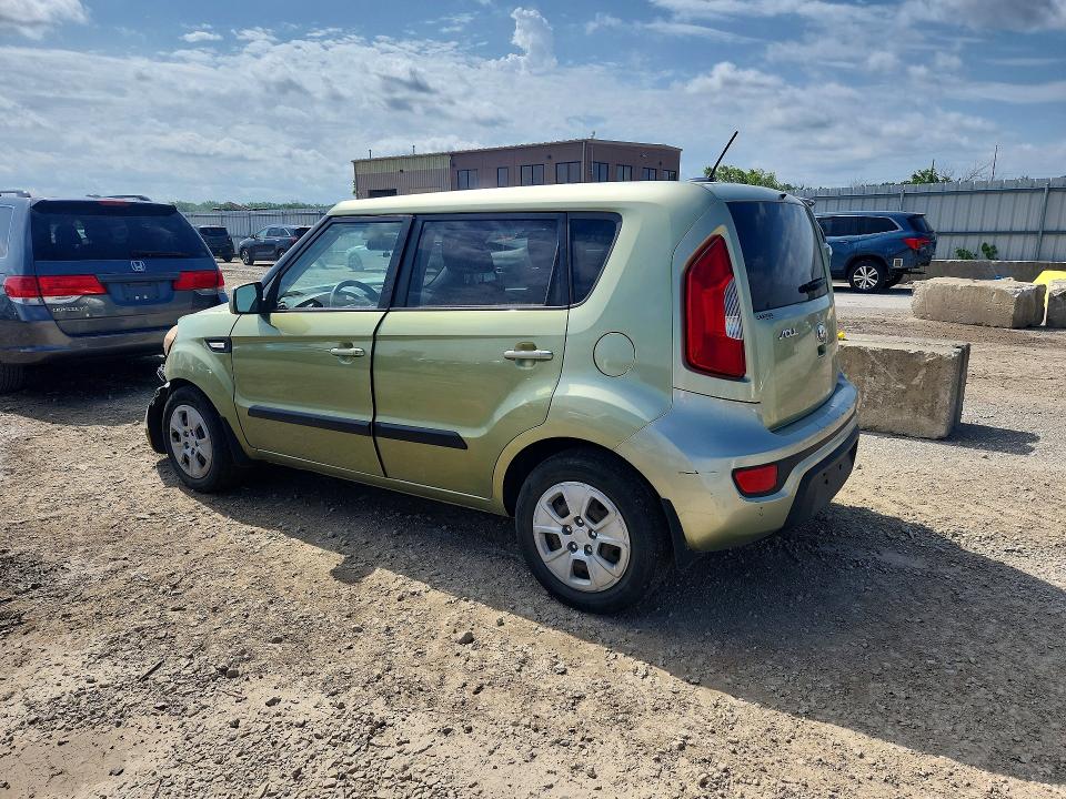 2013 Kia Soul VIN KNDJT2A52D7628589 COPART salvage auction — FRONT END, Ks - Cert Of Title-Salvage, sold $525 on 2026-07-09 (photo 2)