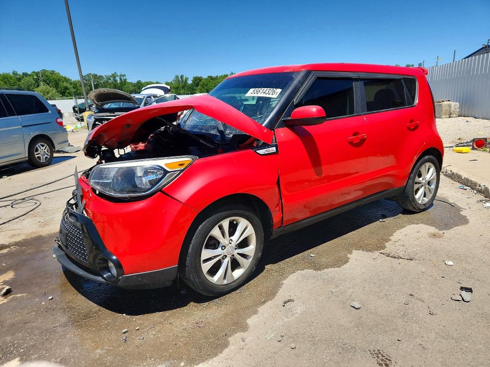 2016 Kia VIN KNDJP3A51G7862141 COPART salvage auction — FRONT END, Ky - Bill Of Sale/Part Only/No Titl, sold $475 on 2026-07-23 (photo 1)