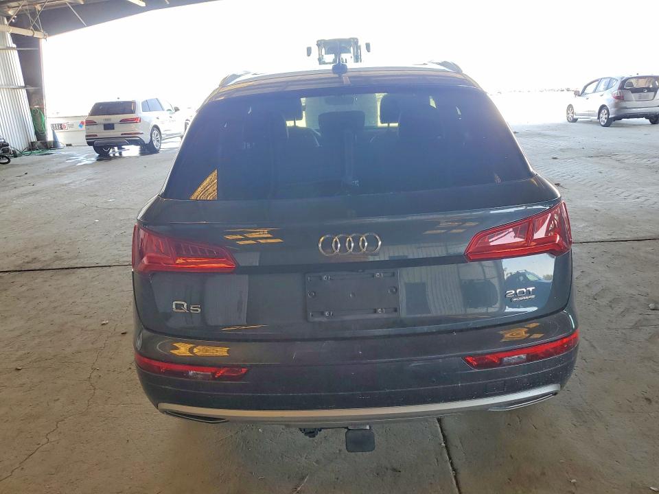 2018 Audi Q5 VIN WA1BNAFY8J2235632 COPART salvage auction — FRONT END, Ca - Salvage Certificate, sold $6,500 on 2026-07-13 (photo 6)