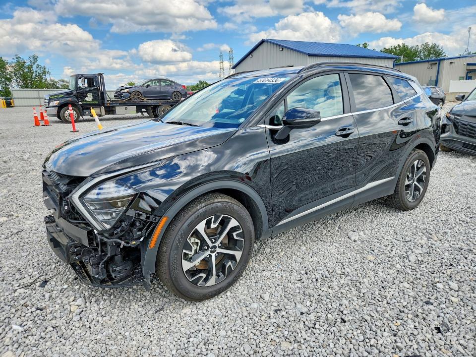2025 Kia VIN 5XYK33DF7SG270839 COPART salvage auction — FRONT END, Oh - Cert Of Title-Salvage, sold $10,700 on 2026-07-31 (photo 1)