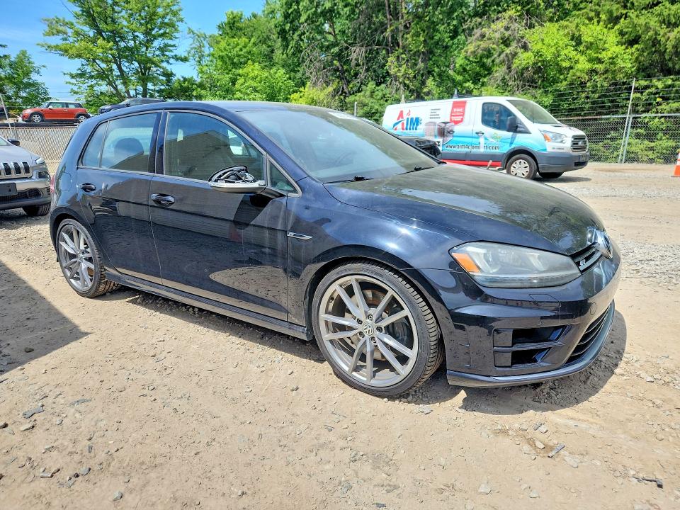 2017 Volkswagen Golf VIN WVWWF7AU4HW155145 COPART salvage auction — HAIL, Oh - Certificate Of Title (P), sold $14,300 on 2026-07-15 (photo 4)