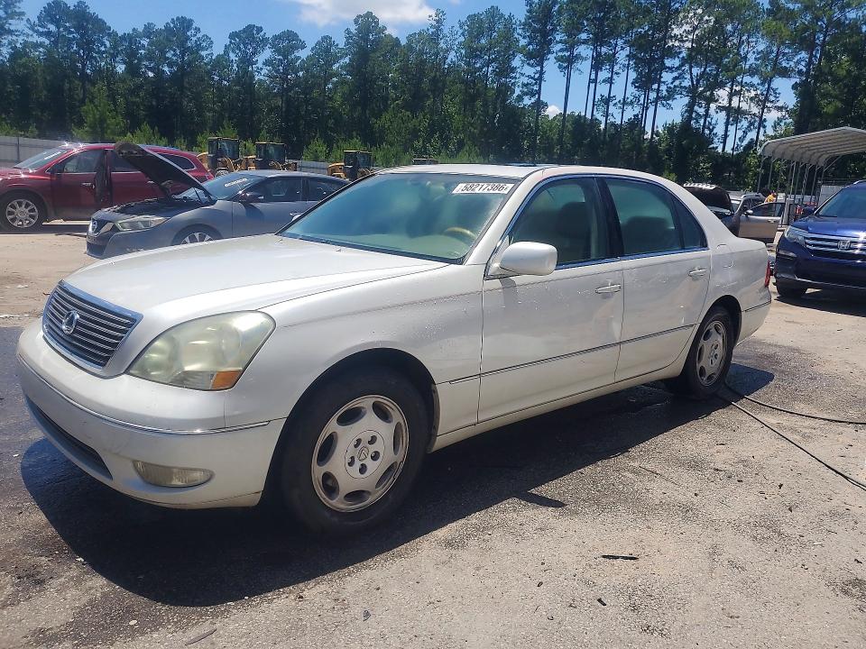 2001 Lexus Ls VIN JTHBN30F210039706 COPART salvage auction — SIDE, Sc - Cert Of Title-Salvage, sold $725 on 2026-07-27 (photo 1)